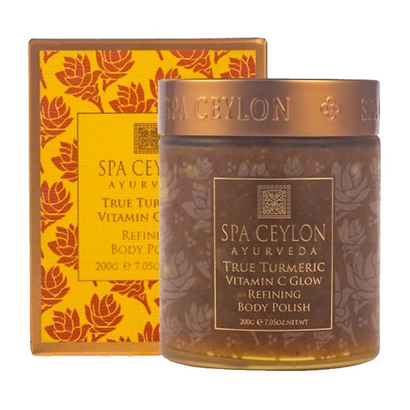Изображение товара SPA CEYLON Детокс-скраб для тела с витамином С "КУРКУМА", 200 г