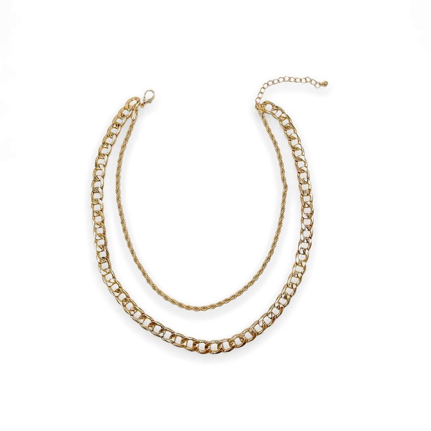 Изображение товара FOROSTINA.K Колье Сочетание, цвет: золотой