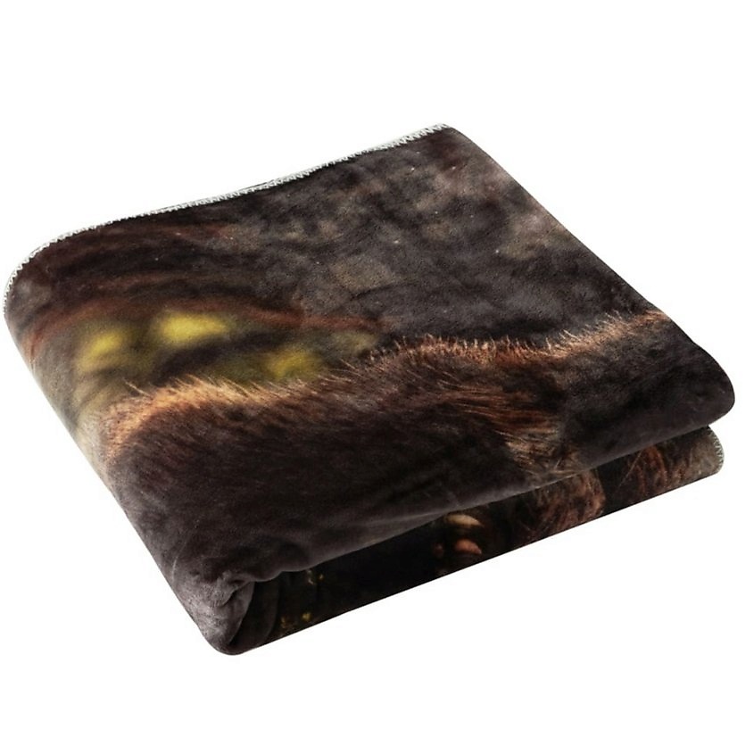 Изображение товара Плед Arya HOME COLLECTION Bear Family 200x220 Черный качественный и уютный