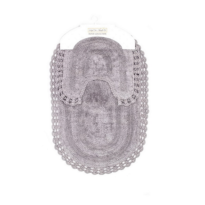 Изображение товара SOFI DE MARKO Набор кружевных ковриков для ванной OLIVIA S и M, темно-фиолетовый