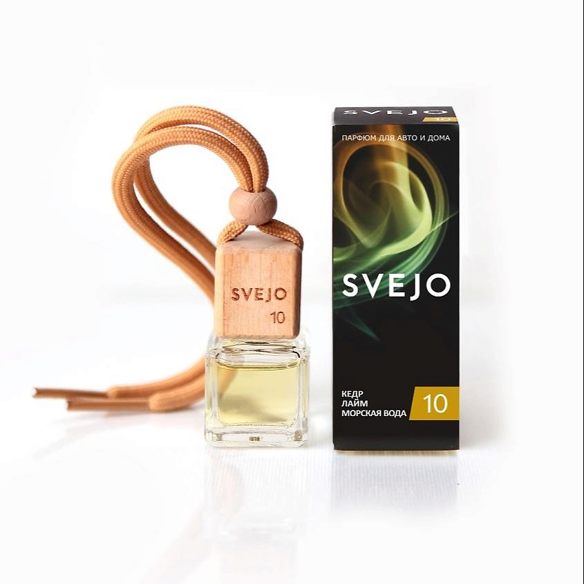 Изображение товара Парфюмированный ароматизатор SVEJO №10 6 мл для автомобиля и помещений