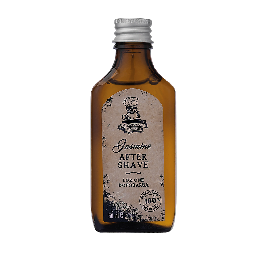 Изображение товара THE INGLORIOUS MARINER Омолаживающий тонизирующий лосьон после бритья без спирта Jasmine, 50 мл