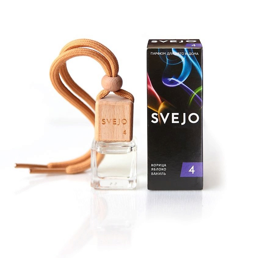 Изображение товара SVEJO Парфюмированный ароматизатор №4 (флакон в коробке), 6 мл