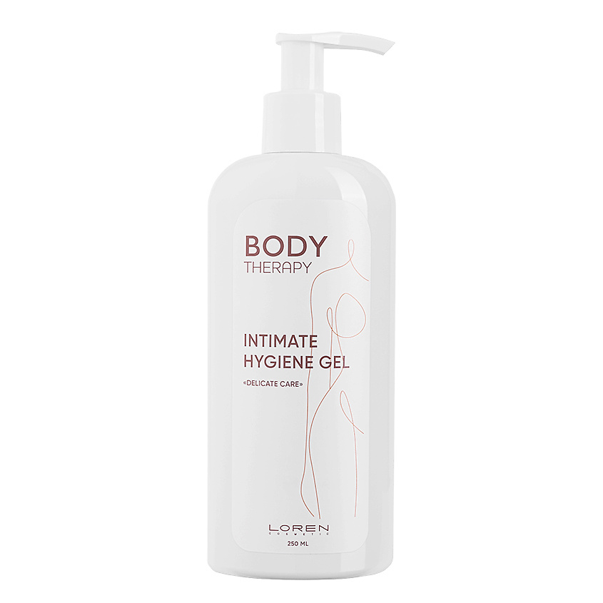 Изображение товара LOREN COSMETIC Гель для интимной гигиены Деликатный уход Body Therapy Intimate Hygiene Gel, 250 мл