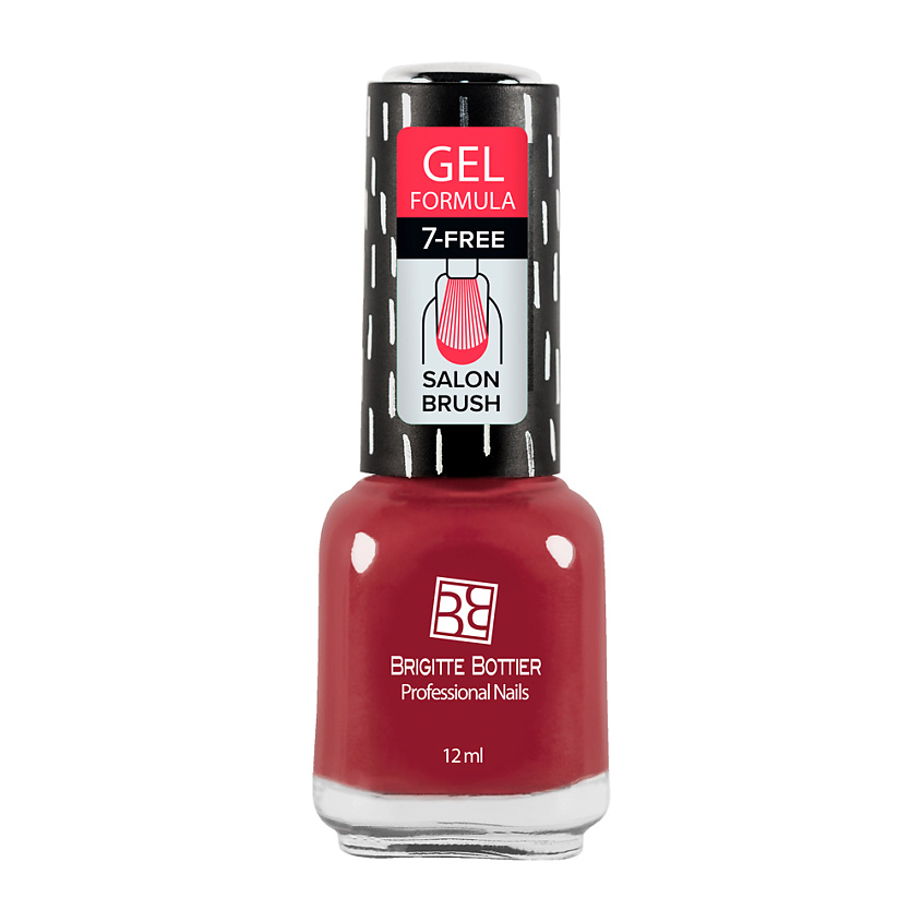 Изображение товара Лак для ногтей Gel Formula прозрачный 01 Brigitte Bottier 10 мл салонный эффект