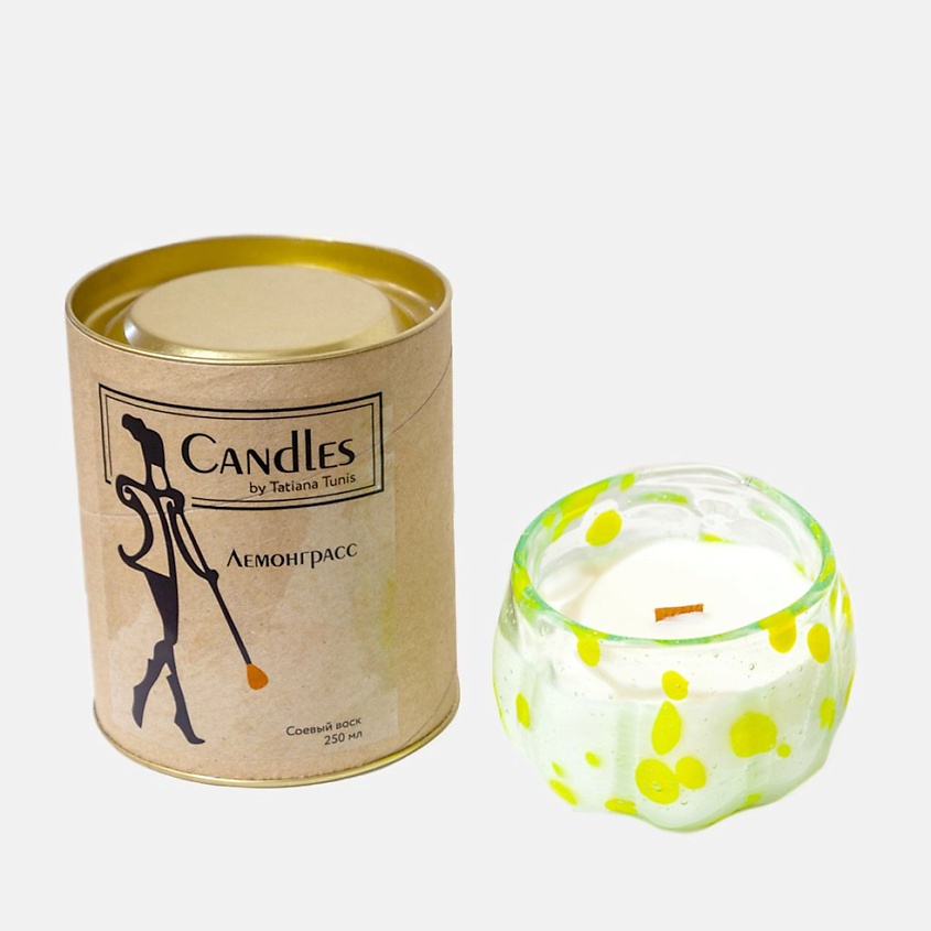Изображение товара TATIANA TUNIS Ароматическая свеча Лемонграсс, 250 мл