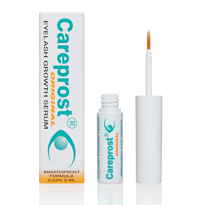 Изображение товара CAREPROST Сыворотка для роста ресниц ORIGINAL Биматопрост 0,03%, 3 мл