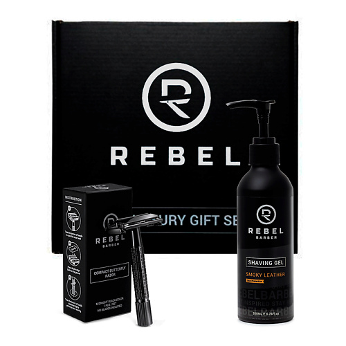 

REBEL Подарочный набор для мужчин Starter Shaving Set, Подарочный набор для мужчин Starter Shaving Set