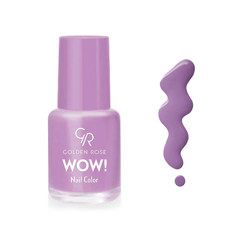 Лак для ногтей GOLDEN ROSE Лак для ногтей WOW! Nail Color Clear