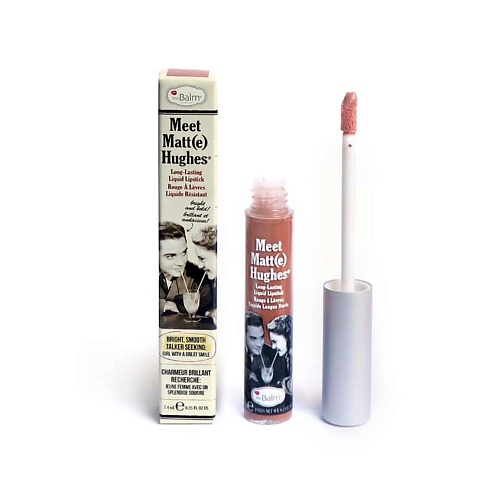 

THEBALM Стойкая матовая жидкая помада Meet Matt(e) Hughes, Стойкая матовая жидкая помада Meet Matt(e) Hughes
