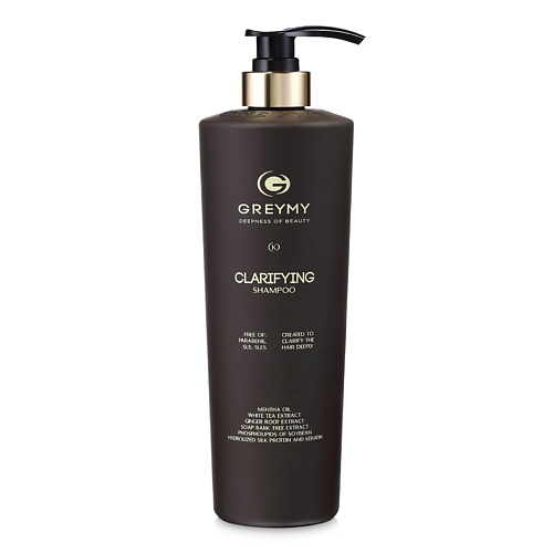

GREYMY Шампунь для волос очищающий Clarifying Shampoo 800.0, Шампунь для волос очищающий Clarifying Shampoo