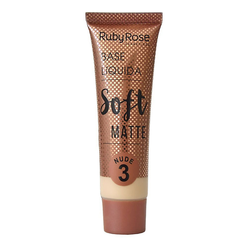 RUBY ROSE Тональный крем матирующая Soft Matte Nude