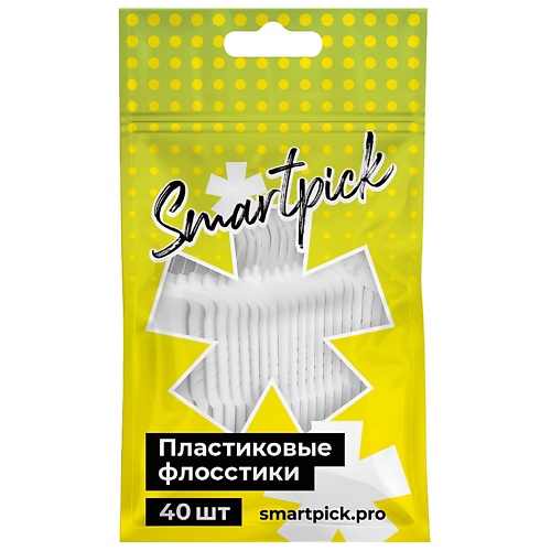 

SMARTPICK Пластиковые флосстики 40.0, Пластиковые флосстики