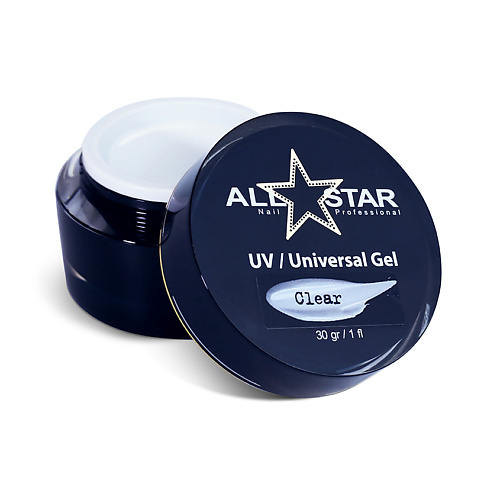 

ALL STAR PROFESSIONAL Гель для моделирования ногтей, UV-Universal Gel "Clear" big, Гель для моделирования ногтей, UV-Universal Gel "Clear" big