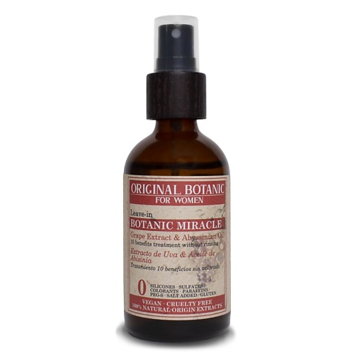 

ORIGINAL BOTANIC Несмываемый уход для волос Botanic Miracle Leave-In Hair Treatment, Несмываемый уход для волос Botanic Miracle Leave-In Hair Treatment