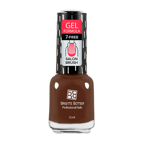 Лак для ногтей BRIGITTE BOTTIER Лак для ногтей GEL FORMULA тон 25 молочный шоколад