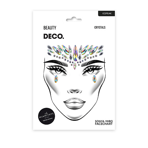 

DECO. Кристаллы для лица и тела FACE CRYSTALS by Miami tattoos (Icepeak), Кристаллы для лица и тела FACE CRYSTALS by Miami tattoos (Icepeak)