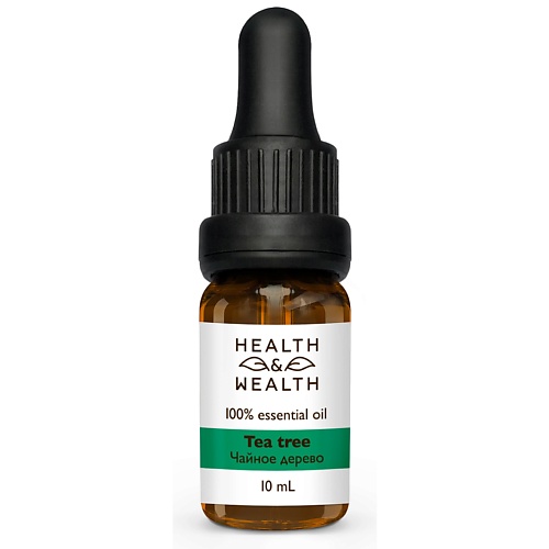 

HEALTH&WEALTH Эфирное масло Чайное дерево 10, Эфирное масло Чайное дерево