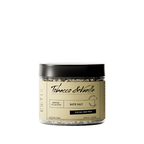 

ESSTIR Соль для ванны Tobacco & Vanille 400.0, Соль для ванны Tobacco & Vanille