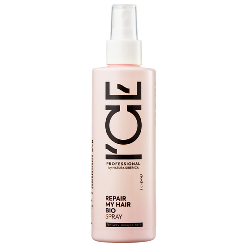  ICE BY NATURA SIBERICA Cпрей - кондиционер для сильно повреждённых волос Repair My Hair Bio Spray