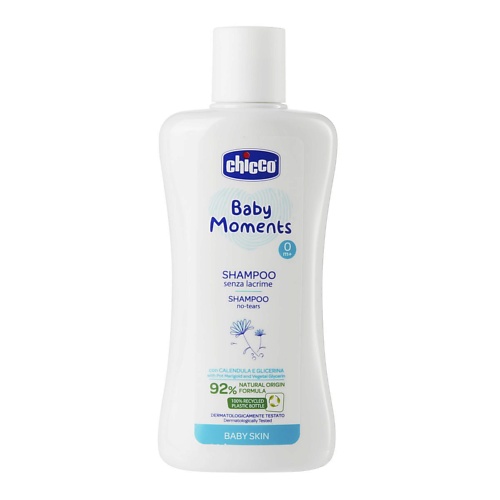 

CHICCO Шампунь для волос и тела Baby Moments с календулой 200.0, Шампунь для волос и тела Baby Moments с календулой