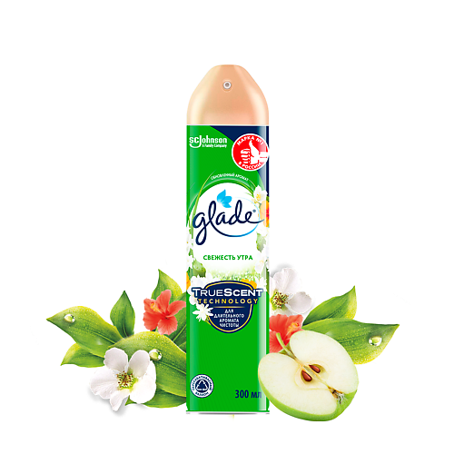 

GLADE Освежитель воздуха Свежесть утра 300.0, Освежитель воздуха Свежесть утра