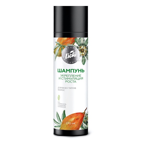 

LICHI Шампунь для укрепления и активации роста всех типов волос 270.0, Шампунь для укрепления и активации роста всех типов волос