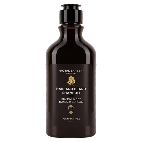 

ROYAL BARBER Шампунь для волос и бороды, Шампунь для волос и бороды