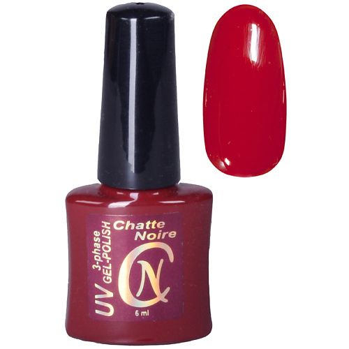 

CHATTE NOIRE Гель-лак для ногтей Red, Гель-лак для ногтей Red