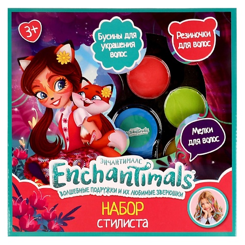 

МИЛАЯ ЛЕДИ Набор мелков для волос ENCHANTIMALS, Набор мелков для волос ENCHANTIMALS