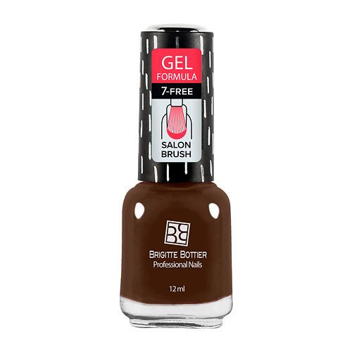 BRIGITTE BOTTIER Лак для ногтей GEL FORMULA тон 01 прозрачный 320₽