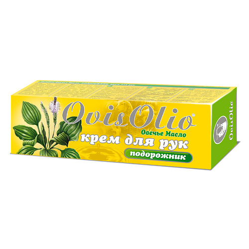 

OVISOLIO Крем для рук Подорожник Овечье Масло 70.0, Крем для рук Подорожник Овечье Масло