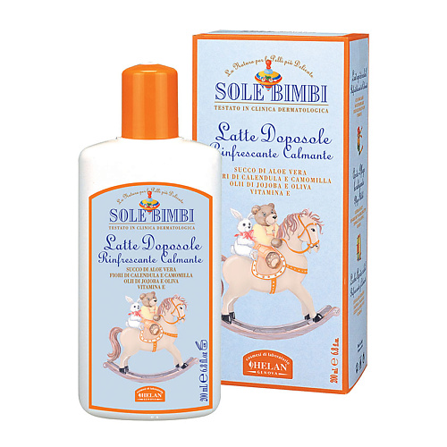 

HELAN Молочко после загара Sole Bimbi 200.0, Молочко после загара Sole Bimbi