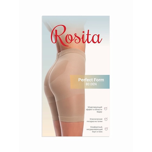 

ROSITA Женские моделирующие панталоны Perfect Form 80 ден Натуральный XXL, Женские моделирующие панталоны Perfect Form 80 ден Натуральный XXL