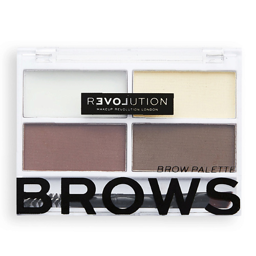 

RELOVE REVOLUTION Палетка теней для бровей, воск для фиксации бровей Colour Cult Brow Palette, Палетка теней для бровей, воск для фиксации бровей Colour Cult Brow Palette