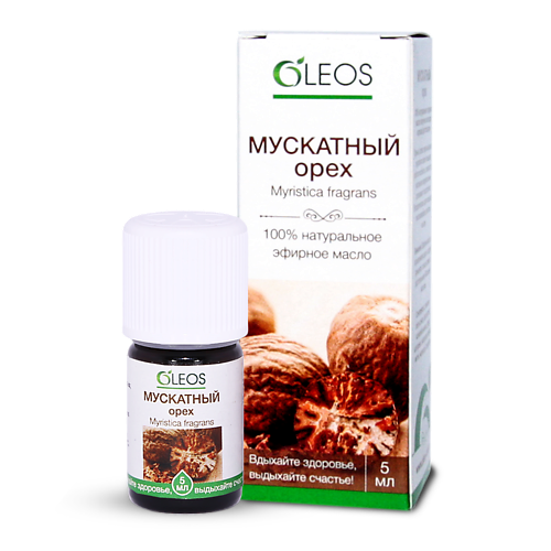 

OLEOS Эфирное масло Мускатный орех 10.0, Эфирное масло Мускатный орех
