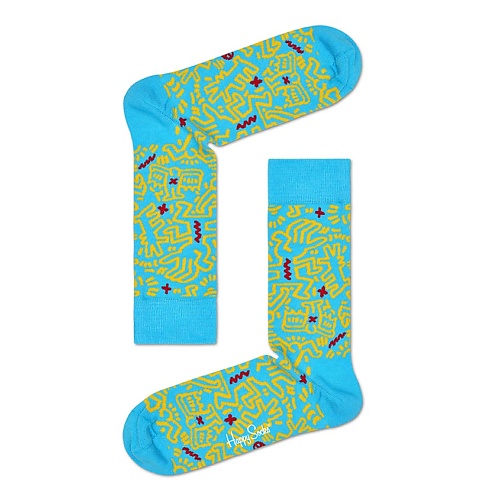 

HAPPY SOCKS Носки Keith Haring All Over, Носки Keith Haring All Over