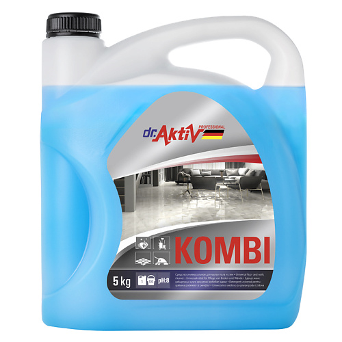 

DR.AKTIV PROFESSIONAL Универсальное средство для мытья полов и стен KOMBI 5000.0, Универсальное средство для мытья полов и стен KOMBI
