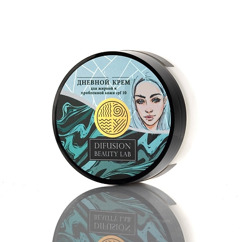 

DIFUSION BEAUTY LAB Дневной крем для жирной и проблемной кожи 50.0, Дневной крем для жирной и проблемной кожи