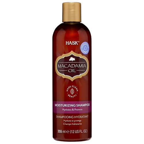HASK Macadamia Oil  Moisturizing Shampoo - шампунь для увлажнения волос с экстрактом макадамии