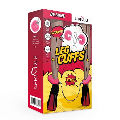 

LE FRIVOLE Оковы железные с мехом Be Mine, Оковы железные с мехом Be Mine