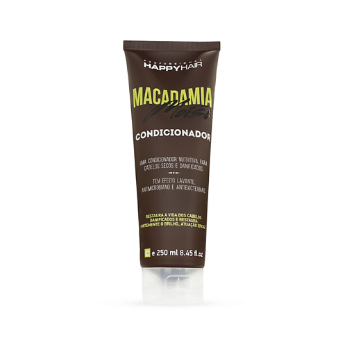 

HAPPY HAIR Macadamia moist Conditioner кондиционер для волос 250.0, Macadamia moist Conditioner кондиционер для волос