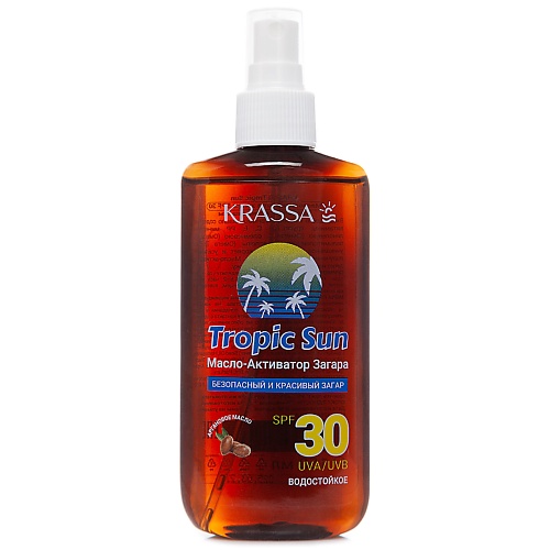 Солнцезащитное масло  Лэтуаль KRASSA Tropic San Масло для загара SPF 30 150.0
