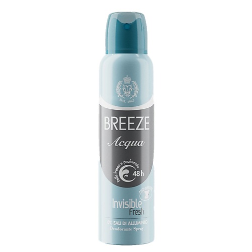 

BREEZE Дезодорант для тела в аэрозольной упаковке Aqua 150.0, Дезодорант для тела в аэрозольной упаковке Aqua
