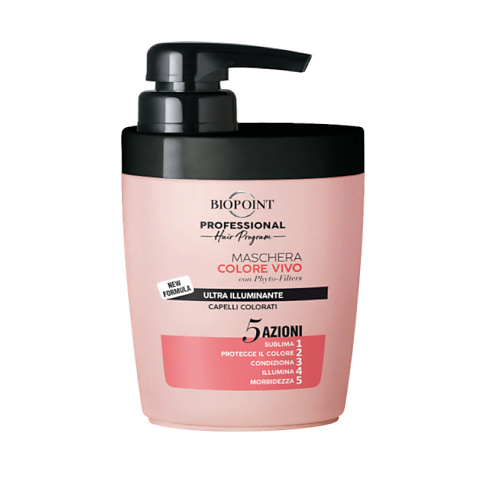 

BIOPOINT PROFESSIONAL Маска с фито-фильтрами для окрашенных волос Усиление цвета Color Enhancing 300, Маска с фито-фильтрами для окрашенных волос Усиление цвета Color Enhancing