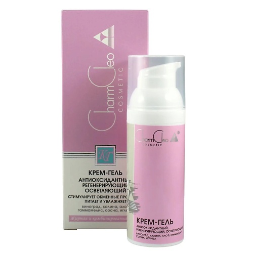 

CHARMCLEO COSMETIC Гель для лица с соком алоэ и эфирным маслом герани 50.0, Гель для лица с соком алоэ и эфирным маслом герани