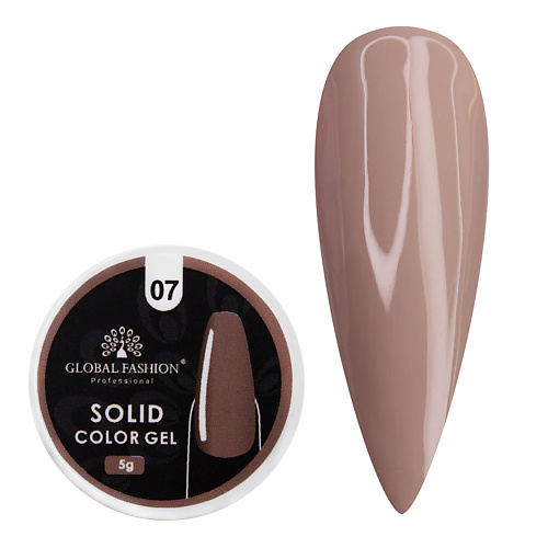 фото Global fashion гель-краска повышенной плотности, solid color gel 04