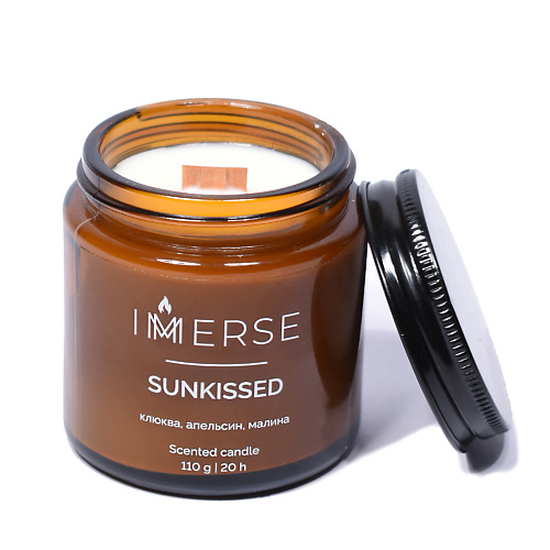

IMMERSE Ароматическая свеча SUNKISSED 110, Ароматическая свеча SUNKISSED