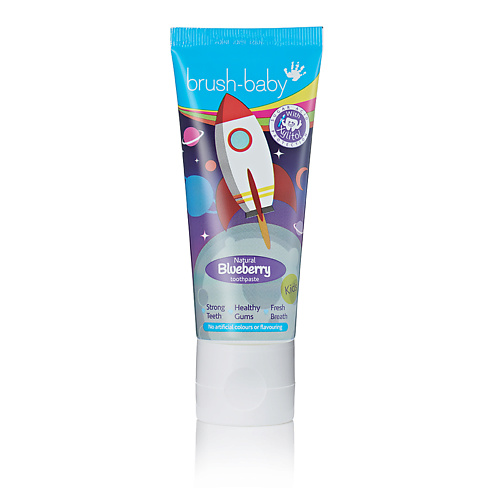

BRUSH-BABY Blueberry зубная паста, 3+ лет 50, Blueberry зубная паста, 3+ лет