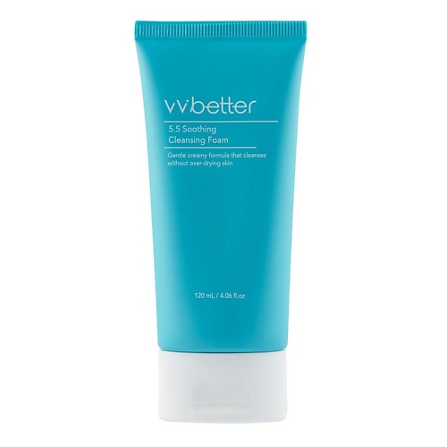 

VVBETTER Мягкая очищающая пенка для лица с pH5.5 / Soothing Cleansing foam 120.0, Мягкая очищающая пенка для лица с pH5.5 / Soothing Cleansing foam